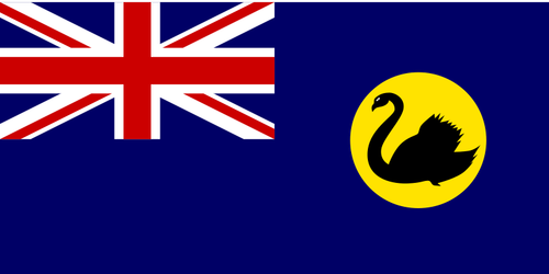 Flag of South Australia vector image